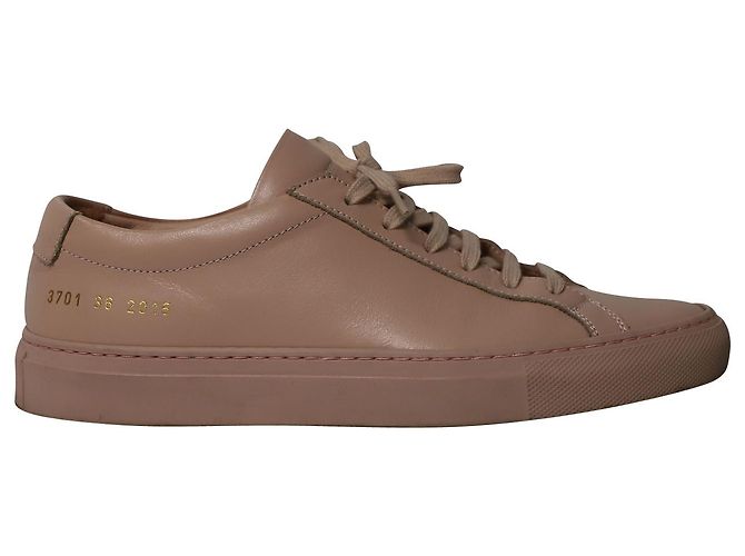 Autre Marque Common Projects Original Achilles in Pink Leather