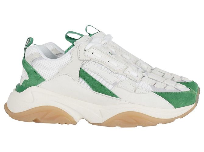 Tênis AMIRI Bone Runner em Couro Branco