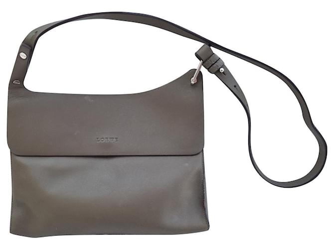 Loewe Sacs à main Cuir Marron foncé  ref.863694