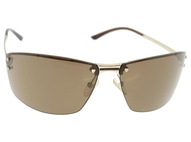 Christian Dior Sunglasses Brown Auth am4062 Metal  ref.863715