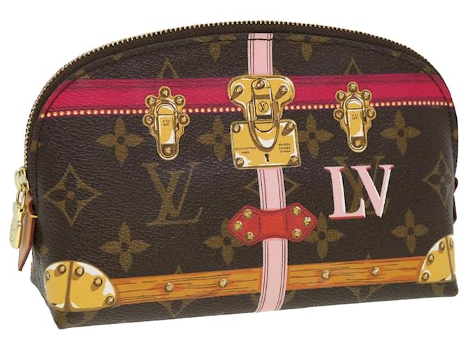 Louis Vuitton Pochette Cosmetics Womens pouch M47515 Cloth ref