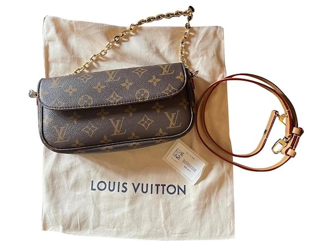 Louis Vuitton LV Ivy Pochette nuevo Castaño  ref.863877