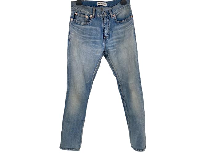 BALENCIAGA  Jeans T.US 26 Denim - Jeans Blue  ref.863992