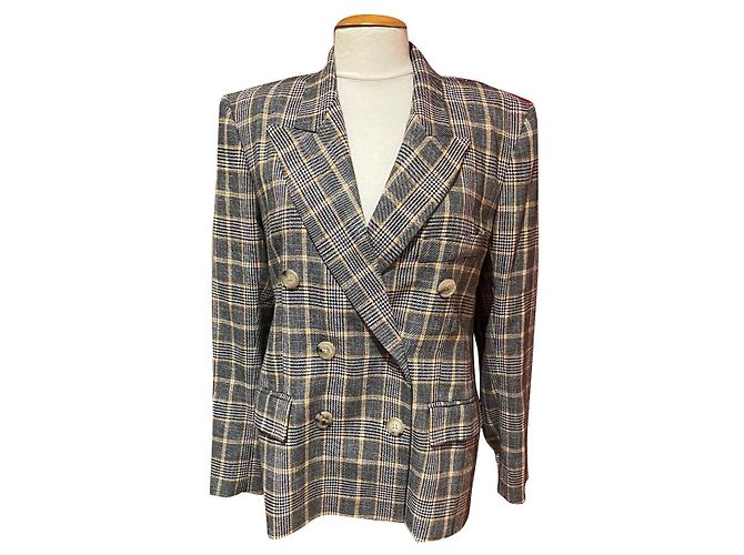 Giacca Celadim Isabel Marant in seta e lino Multicolore