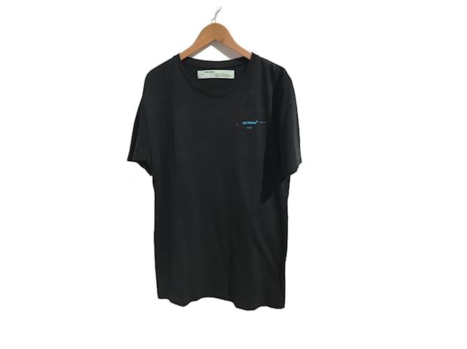 Off-White c/o Virgil Abloh T-shirt In Black Cotton