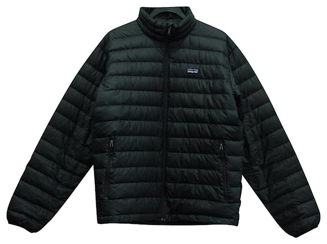 Autre Marque Patagonia Classic Down Jacket in Black Recycled Polyester  ref.864754