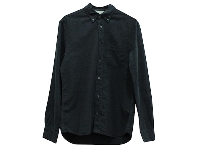Camisa de manga comprida Acne Studios em algodão cinza  ref.865270