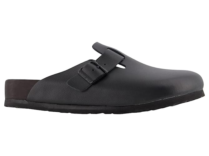 Boston Exq Lena Mule - Birkenstock - Black - Leather ref.865299