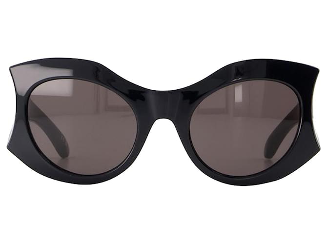 Lunettes de soleil - Balenciaga - Acétate - Noir  ref.865361