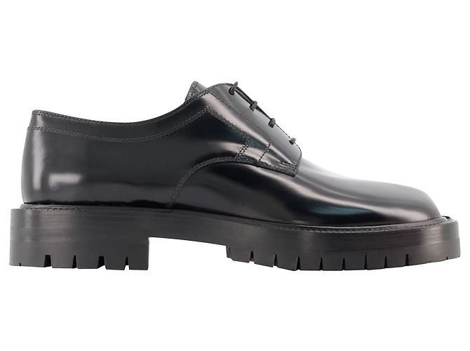 Maison Martin Margiela Derby stringate Tabi County - Maison Margiela - Nero - Pelle