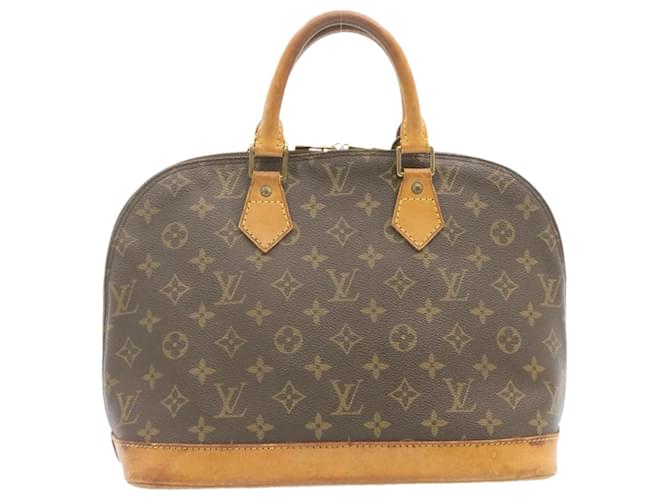 Louis Vuitton Alma Brown Cloth  ref.868275