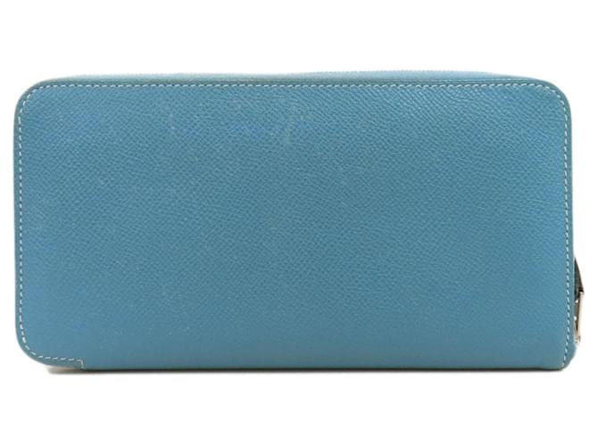 Hermès Azap Blue Leather  ref.868389