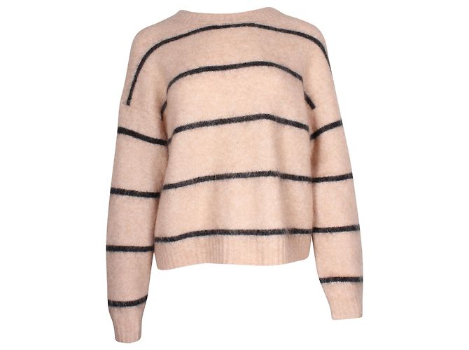 Acne Studios Rhira Pullover aus rosa Mohair Pink 