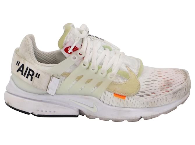Nike Off-White x Air Presto Sneakers in White Synthetic ref.869077