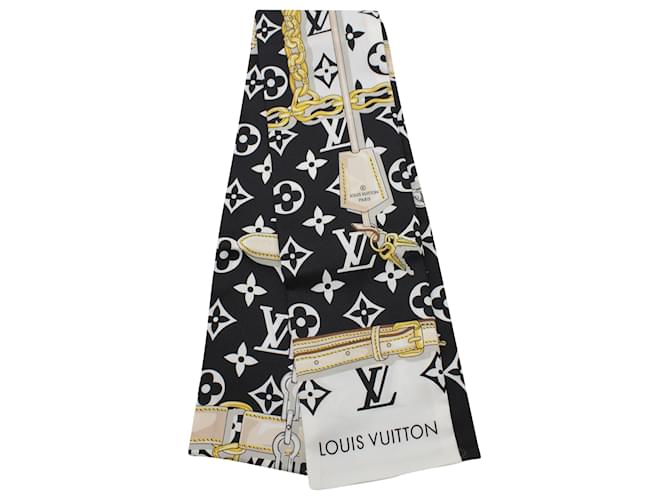 Louis Vuitton Monogram Confidential Bandeau Black Silk