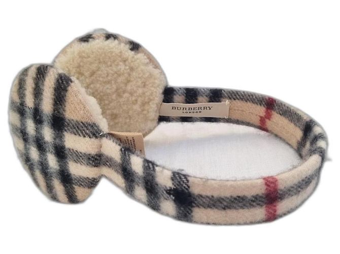 Burberry Accessori per capelli Beige Lana