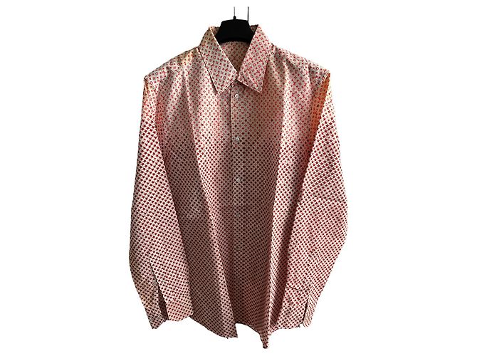 Louis Vuitton Camisa estampada degradê Multicor