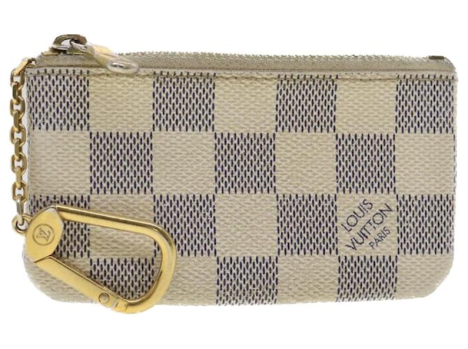 Louis Vuitton Key Pouch Damier Azur White/Blue