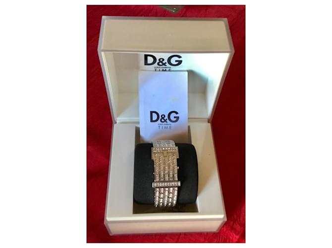 Dolce & Gabbana so chic Silver hardware Steel  ref.869488