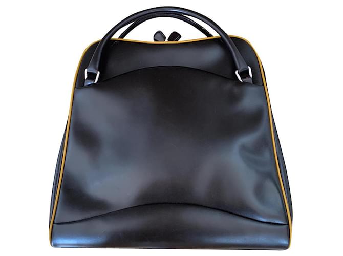 Prada Handbags Brown Leather  ref.869545