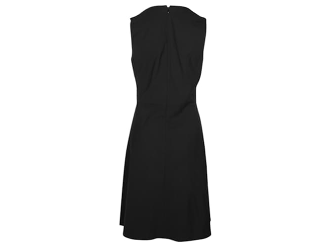 Theory Sleeveless Shift Dress in Black Wool   ref.869608