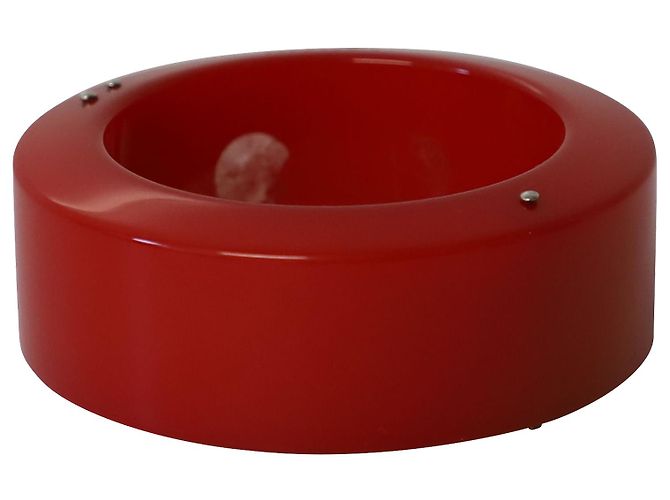 Pulseira Lanvin Plexiglass em Plástico Vermelho