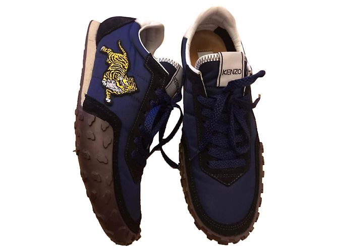 Kenzo low top trainers Blue