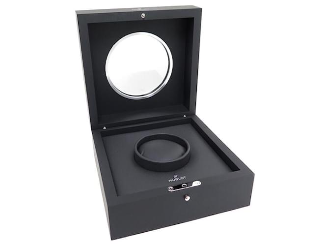 NEW BOX CASE FOR HUBLOT WATCH IN006 CLASSIC FUSION BIG BANG MP WATCH BOX Black Resin  ref.869971
