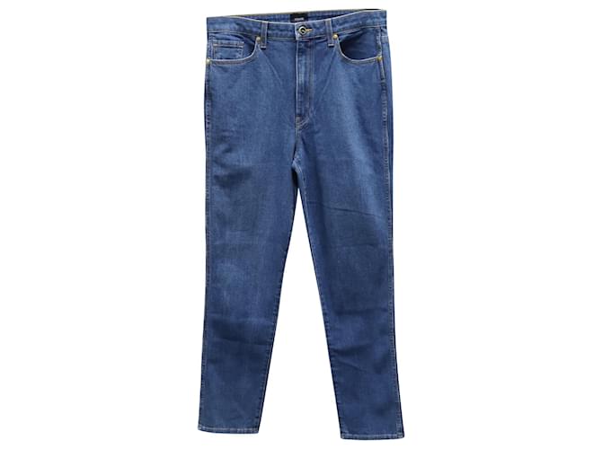 Jeans Boyfriend Khaite em jeans de algodão azul  ref.870061