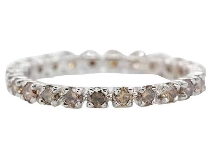 Autre Marque White gold tennis bracelet with diamonds Multiple colors  ref.870227