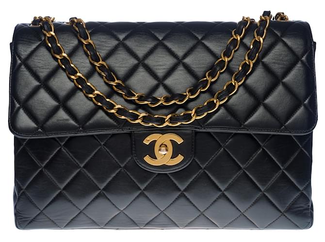 Chanel Metallic Grey Quilted Calfskin Small XXL Airline Travel Single Flap Bag Ruthenium Hardware, 2019 (Like New)