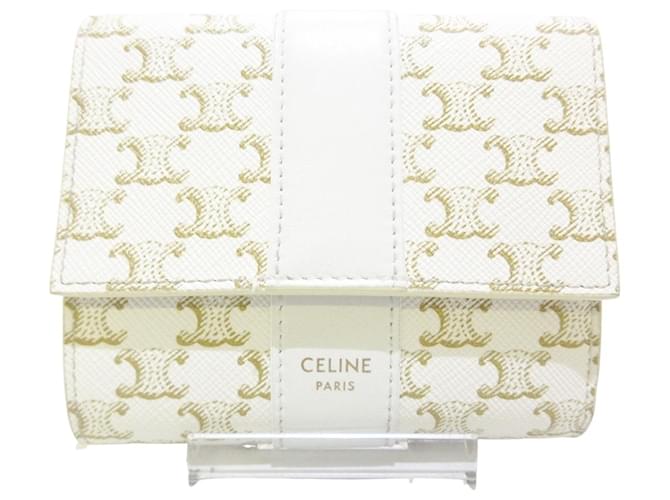 Céline Tri-Fold Multiple colors Cloth  ref.870384
