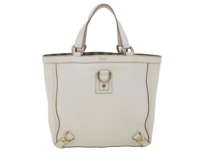 Abadía de Gucci Blanco Cuero  ref.870400