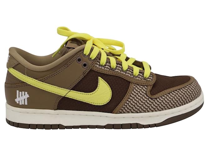 Nike Undefeated x Dunk SP Trainers in 'Canteen' Brown Leather  ref.870550