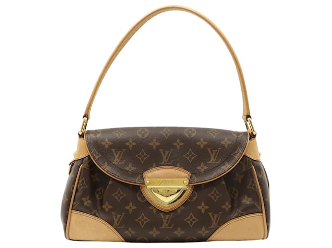 Louis Vuitton Beverly Braun Leinwand  ref.870807