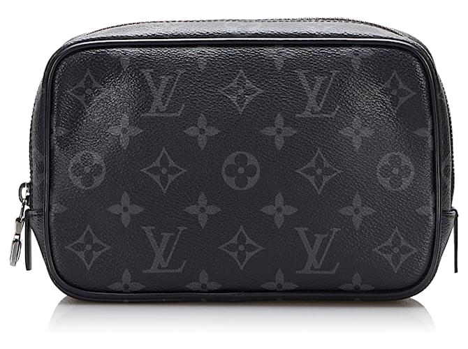 Louis Vuitton Monogram Eclipse Canvas Toilet Pouch PM Louis Vuitton