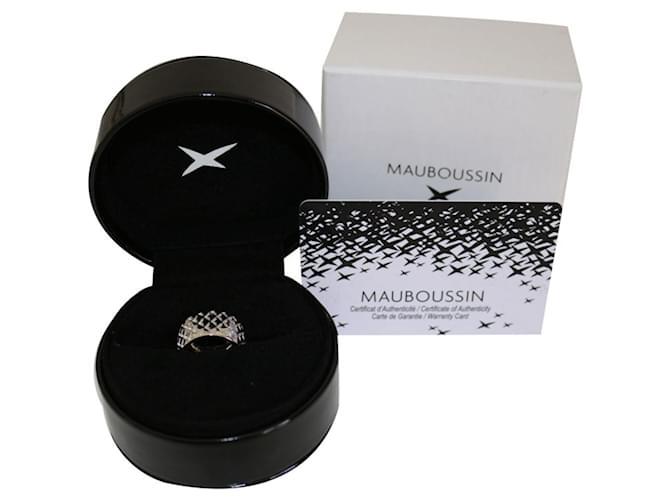 Mauboussin Salome Silber Hardware Geld  ref.870945