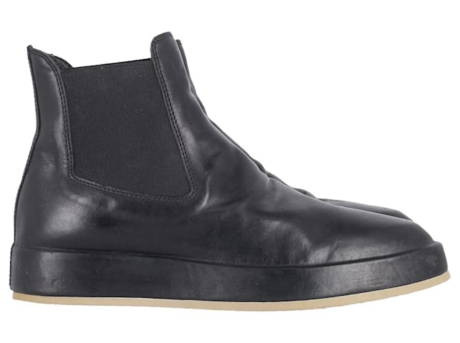 Fear Of God Chelsea Wrapped Boots in Black Leather  ref.870973