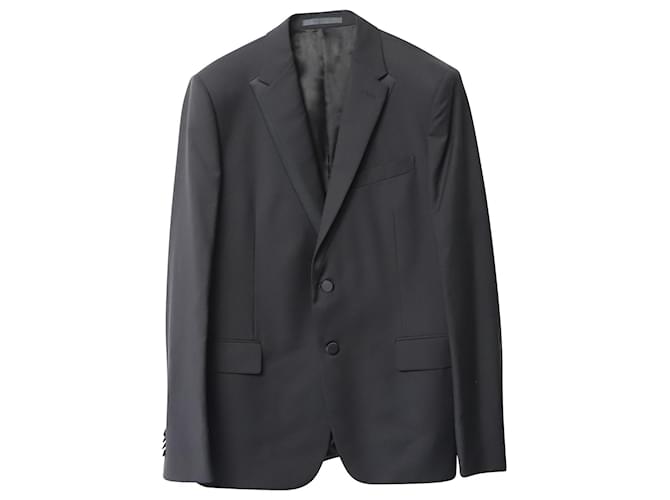 Valentino Garavani Valentino Tuxedo Jacket in Black Wool  ref.870988