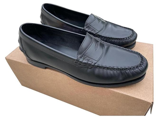 Mocasines Fairmount de piel negra Negro