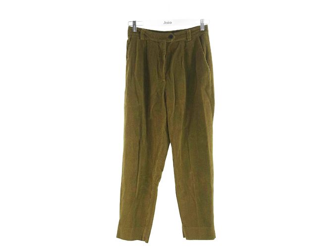Pomandère Pantalón recto Pomandere 34 Caqui