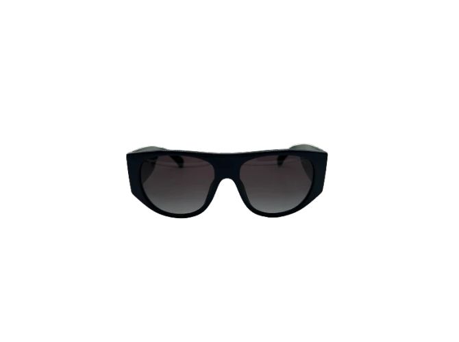 CHANEL Sonnenbrille T.  Plastik Marineblau