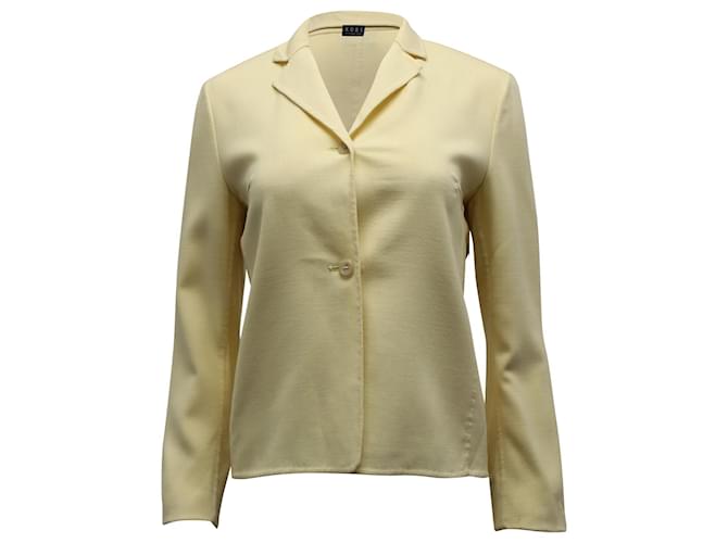 Michael Kors Suit Jacket in Yellow Wool  ref.872485