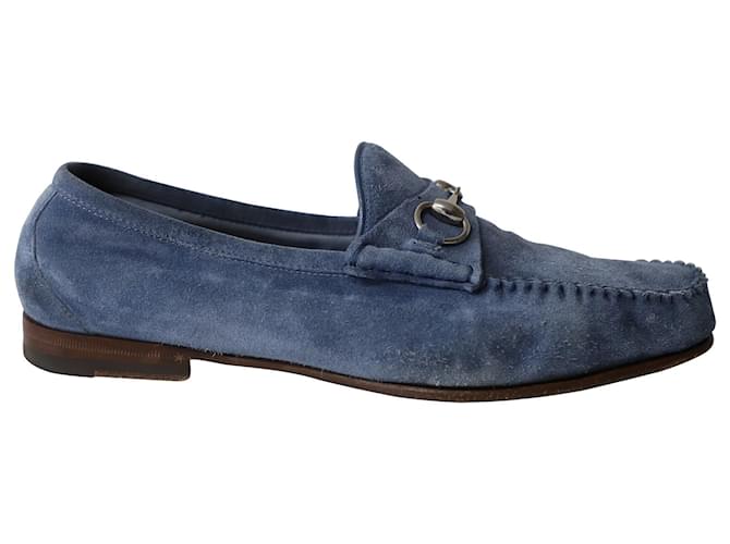 Gucci Roos Loafers in Light Blue ref.872557 Closet