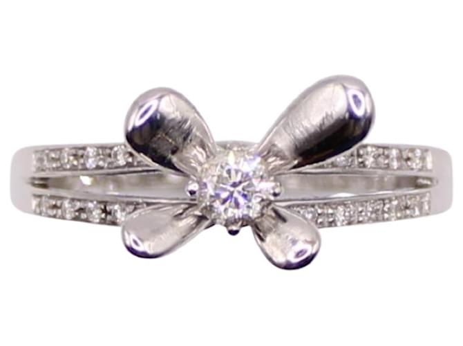 Mauboussin-Ring „Ich liebe dich“ mit Diamanten und Weißgold 750%O Silber Hardware  ref.872917