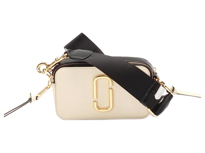 Marc Jacobs Snapshot camera bag Beige Leather Pony-style calfskin