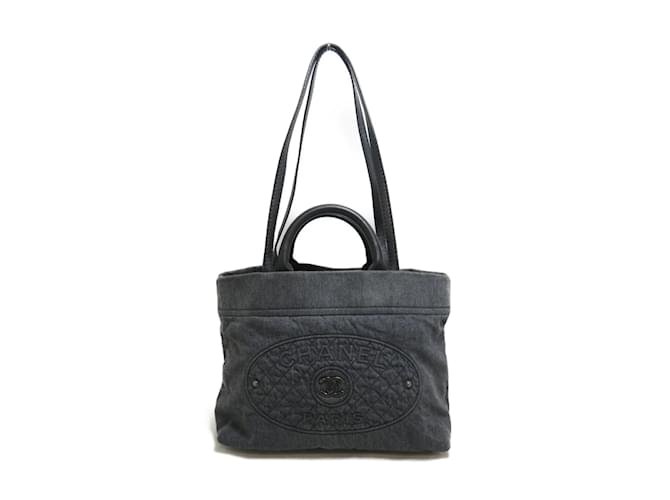 Chanel CC Denim 2Way Shoulder Bag A93373 Blue ref.873032 - Joli Closet