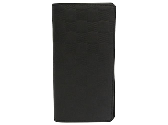 Louis Vuitton Brazza Black Cloth  ref.873209