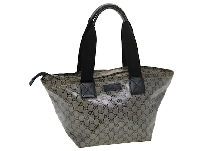 GUCCI GG Crystal Tote Bag Navy 131230 auth 39129 Navy blue  ref.873456