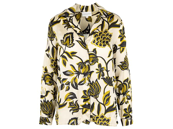 Chloé Stora chemise à imprimé fleuri Multicolore  ref.873479